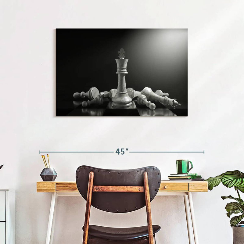 Senne King Of Chess, 24" H x 36" W