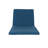 Waterproof Outdoor Seat Back Cushion In Blue, 74.81"d X 25.89"w 2.06"h, 100% , No Assembly Water- Balcony Chair