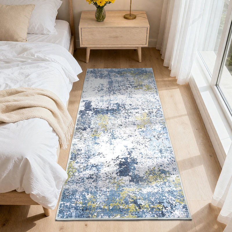 Tapis modernes lavables à la machine pour le salon, tapis antidérapant pour chambre de bébé, tapis antitaches doux