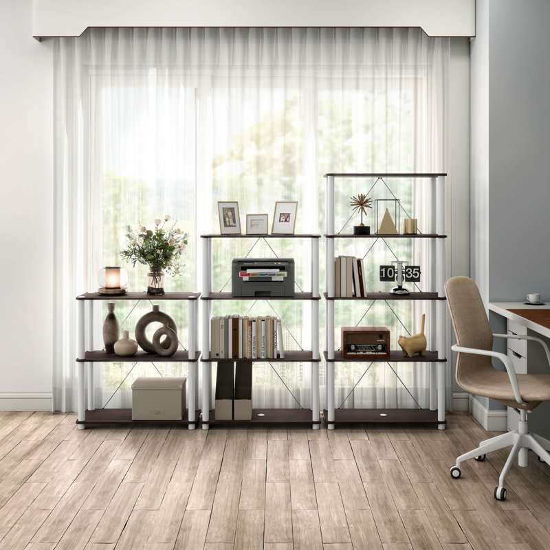 Terzenbach 3-Tier Storage Shelving, Espresso