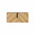 36" Wall-Mounted Natural Wood Bathroom Vanity Only, Single-Hole Faucet Hole