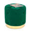 Tabouret de pieds rond en velours capitonné-1037605536