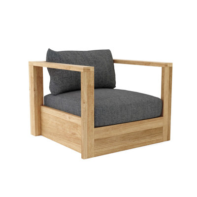 Teak Patio Chair with Cushions