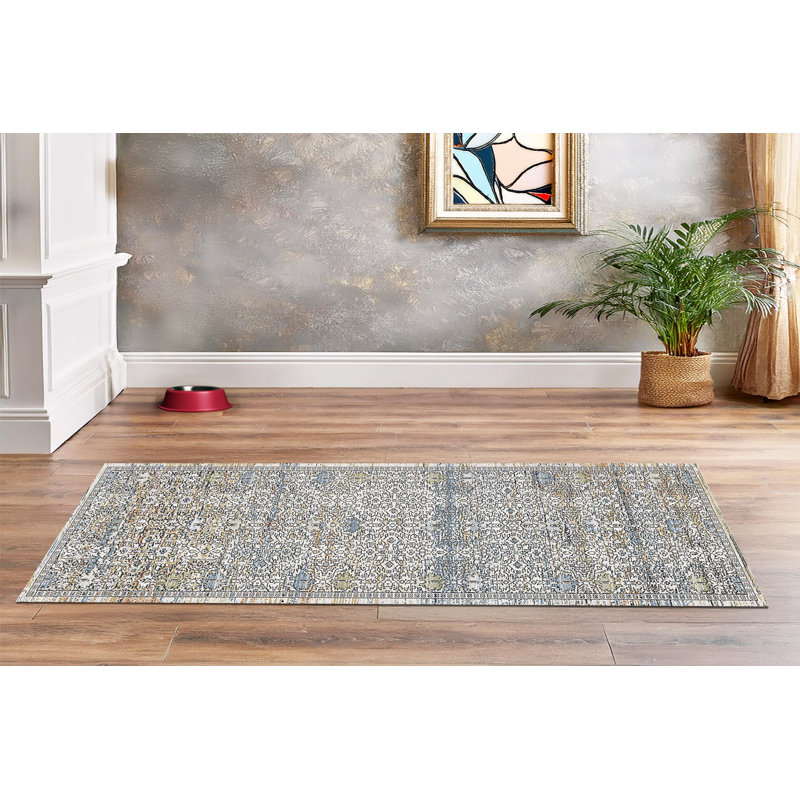 TREVI 13252-899 BEIGE/GREY, Runner 2'2" x 7'