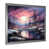 Impression argent sur toile encadrée sélectionné