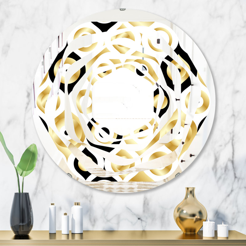 Miroir mural Whirl, 23,6 po x 23,6 po
