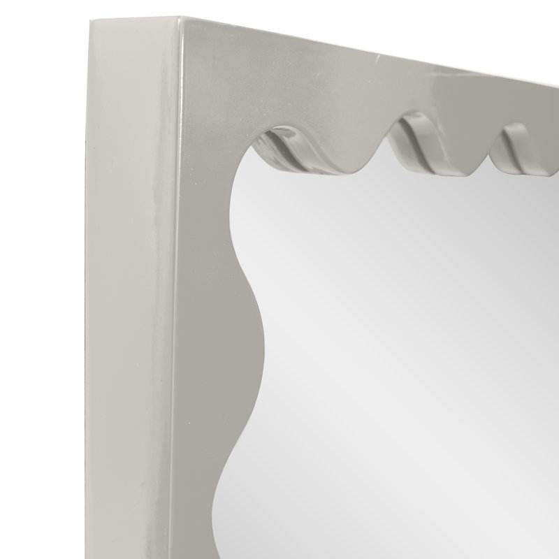 Ailee Rectangle Mirror, Nickel