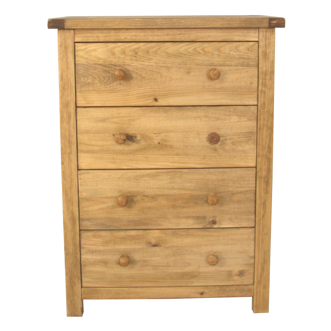 Pompey 70cm W 4 - Drawer Chest of Drawers