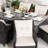 Algird 6-Person Wicker Patio Dining Set With Rectangular Table