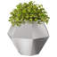  Planter Silver Stainless Steel-1259125929