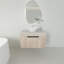 Ensemble de meuble-lavabo mural simple 30 po Cedell