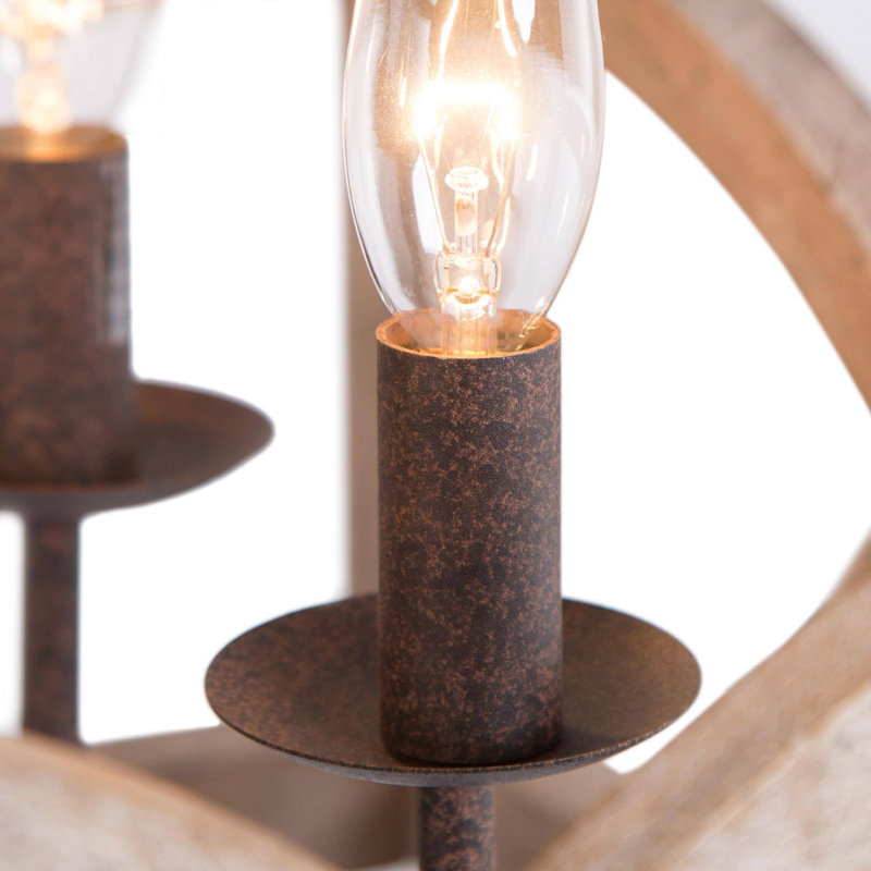 Lustre géométrique à 4 lumières Bollington
