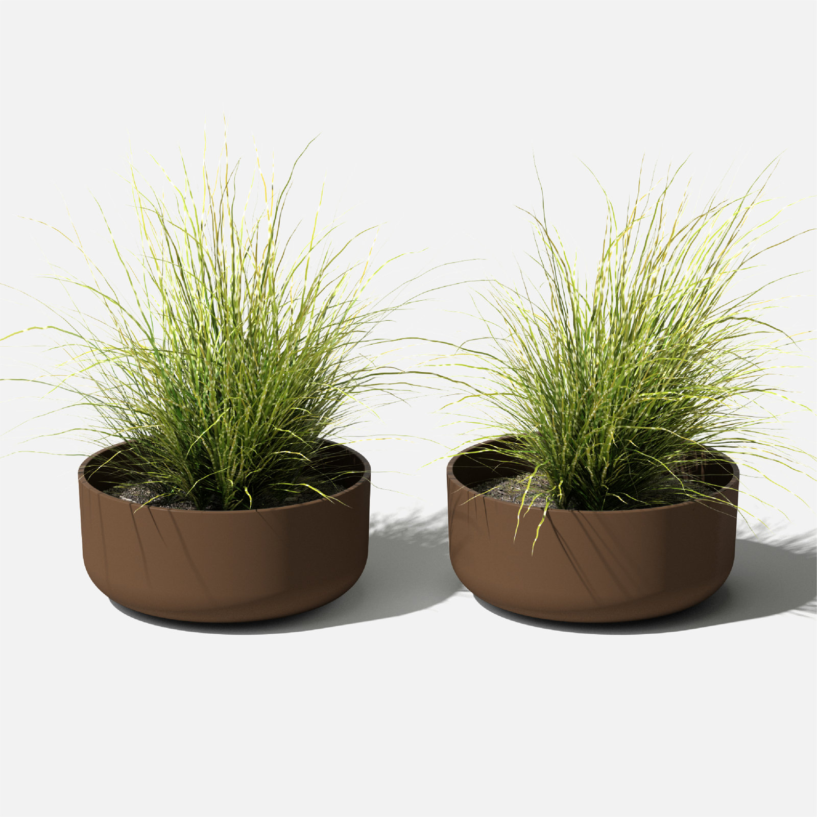 Mason Series Kona Bowl Planter, Espresso, 2