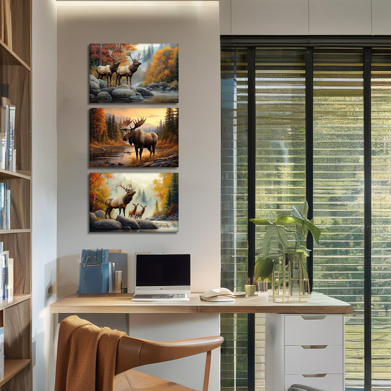 3 Piece Wrapped Canvas Print