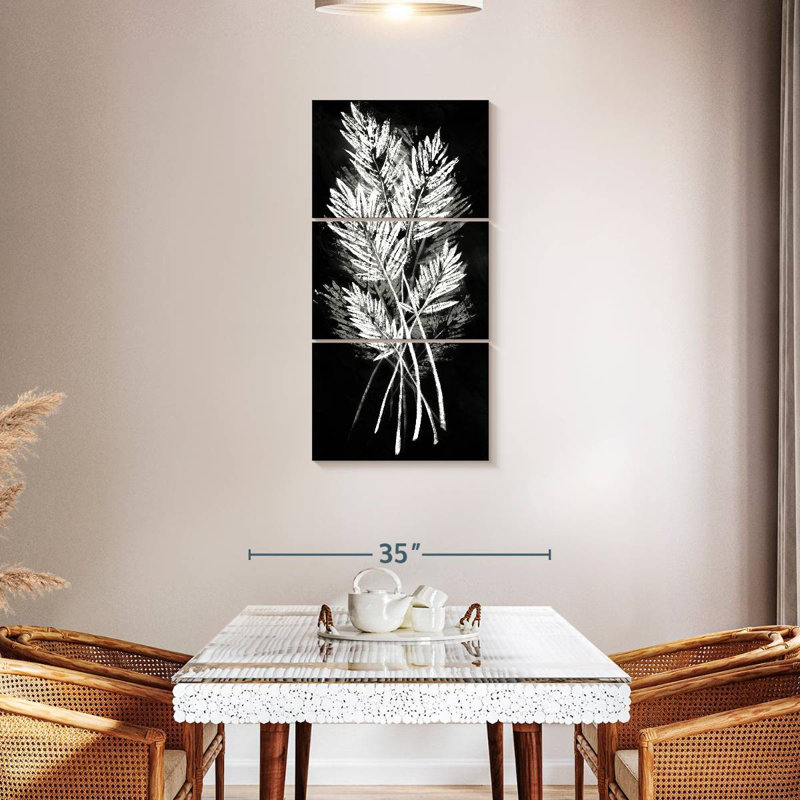 Palm Leaf Fresco I