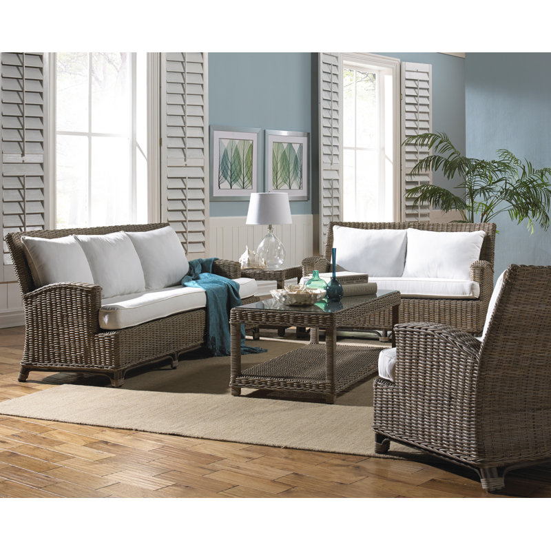 Canapé à accoudoirs carrés 79 po Exuma, Standard