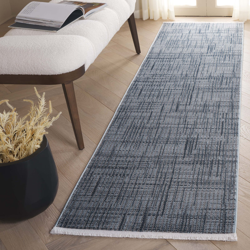 Tapis abstrait Rosalba Performance, Tapis de couloir 2 pi 2 po x 8 pi