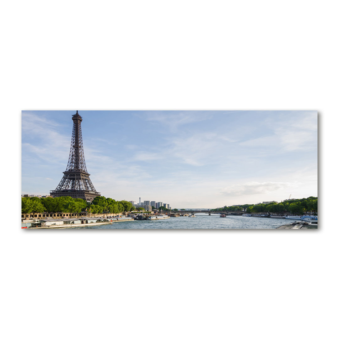 Eiffel Tower Paris - Wrapped Canvas Print