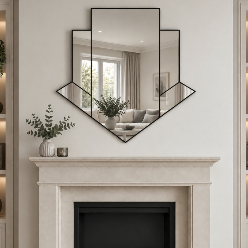 Derwood  Lacey Art Deco Wall Mirror 