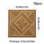 10Pcs Self-adhesive PVC Parquet Flooring Tiles Set-248651678