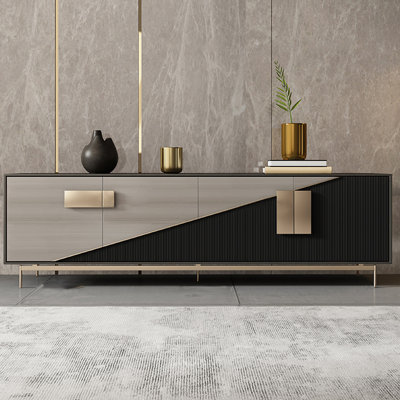 Meuble télé de luxe de style américain