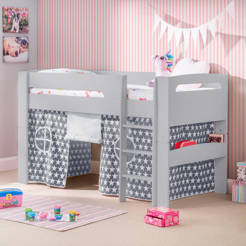 Lilianna Hashtag Home 97cm W x 181cm D Indoor Cotton Pop-Up Play Tent, Grey