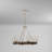 Lipton 6 - Light Steel Dimmable Wagon Wheel Chandelier