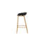 Arye Upholstered Counter Stool with Metal Frame