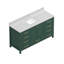 Meuble-lavabo autoportant 60 po avec comptoir simple en bois massif 60 po-362404820