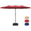 Parasol de marché rectangulaire avec base Yoko 15 pi x 9 pi-912264428