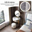 23.62"Modern White Vanity With a Makeup Stool and Mirror
