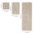 6-Piece Oversize Bath Towel Set (Beige)-494325047