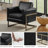 Top Grain Genuine Leather Accent Arm Chair-165495238