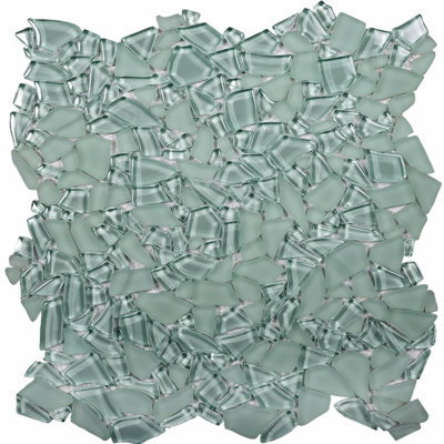 12" x 12" Glass Mosaic Wall & Floor Tile