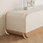Meuble télé moderne en bois manufacturé beige-890110407