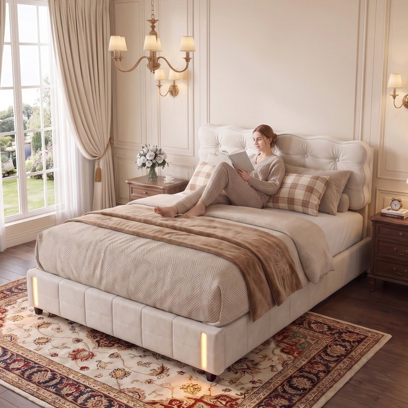 Ottoman Bed, 135 x 190cm