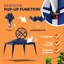 3 x 3m Pop-Up UV Protection 50+ Waterproof Winterproof with Pocket Foldable Stable Camping Garden Gazebo-1147372028