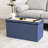 Polyester Upholstered Storage Bench-183158792