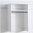 Devi White Wall Mounted Wood Closet System-1155360155