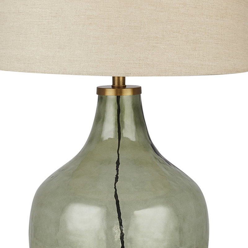 26.5cm H Fabric And Plastic Traditional in Cream And White
