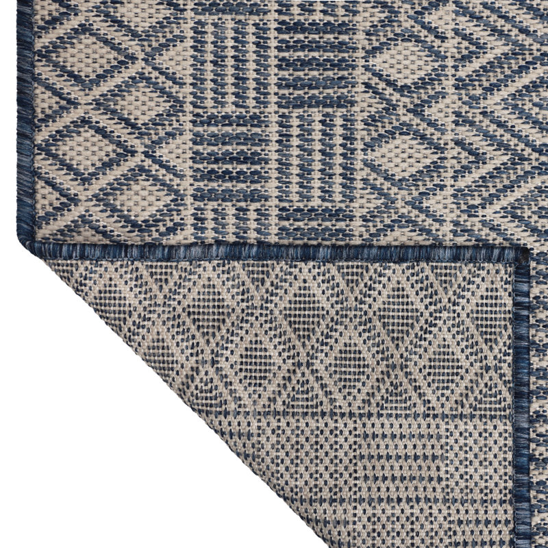 Tapis intérieur bleu 31,5 po x 59 po Blackburn