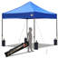 Abri instantané commercial 10 pi The Pop Up Canopies L 10 pi. D Auvent escamotable en métal-126173147