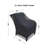 Anahit Wicker Outdoor Lounge Chair Covers