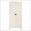 Armoire de rangement en métal 71 po à 2 portes avec serrure et tablettes réglables pour la maison et le bureau