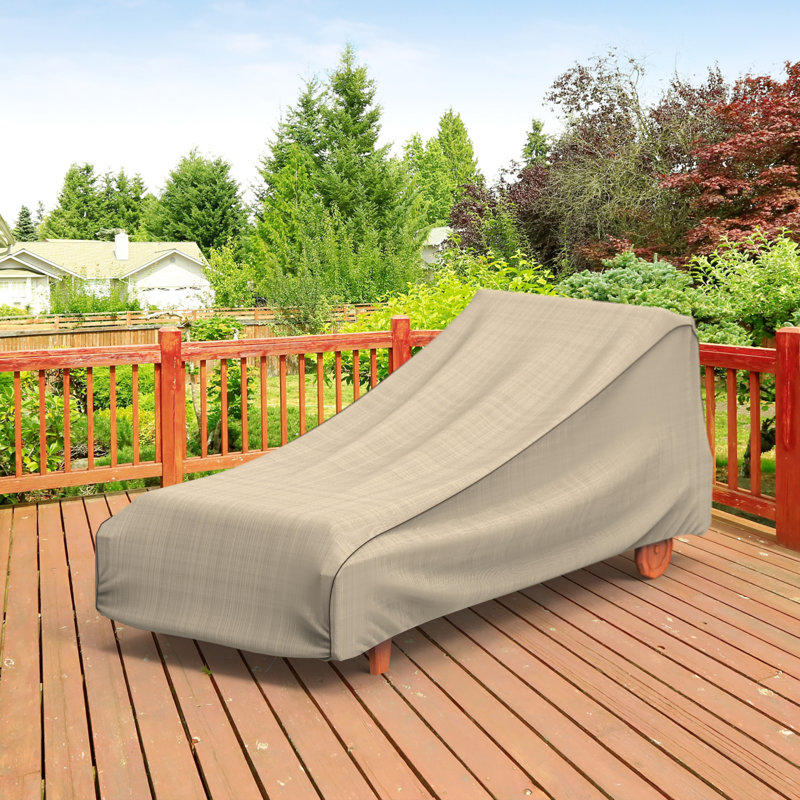 Housses pour chaises longues d'extérieur Tanner, H 35 po x l 35 po x P 74 po