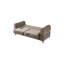 Causeuse convertible en tissu de velours Melody-133073042