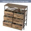 Hutton Iron 80 cm W Chest of 6 Drawers-1957544478