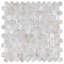 Carreau de mosaïque murale coquille naturelle 11-1 / 4 "x 11-5 / 8" Conchella Penny