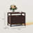 Double-Drawer Charging Nightstand With Streamlined Bullet Handles-911055919