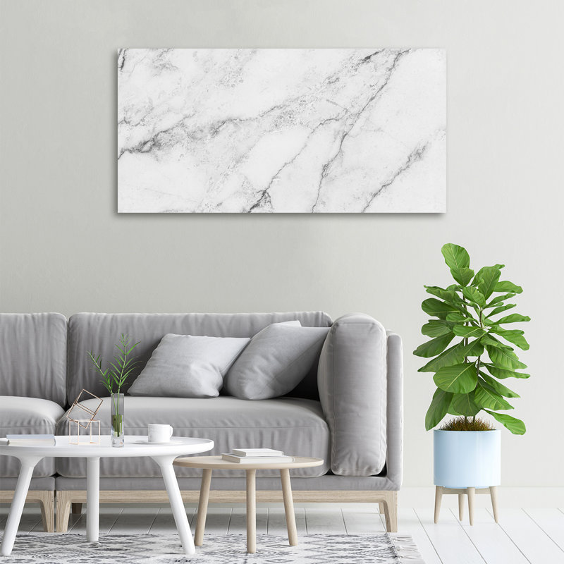 Marble - No Frame Print on Canvas, No Frame, 50cm H x 100cm W